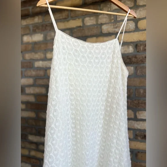 Anthropologie Ruffled Crochet Midi Dress - Picture 10 of 11